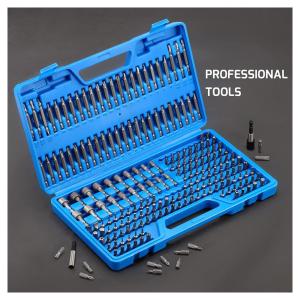 Kit de Brocas Aço S2 214 Peças com Estojo, YESKING BT214 201, Azul