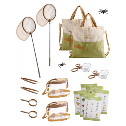 Kit Educativo de Aventura ROBUD, Pegador de Borboletas com Fantasia, Conjunto de Aventura ao Ar Livre, Jardim, Praia e Acampamento