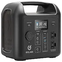 GOLABS Gerador, Acumulador de energia Elétrico, Soloar, portátil, c, USB, 60W, 300W, 110V, c, 2 tomadas