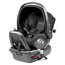Cadeirinha Peg Perego Primo Viaggio Preta Bebê 1,8 a 13,6 kg com Barra Antirrotação