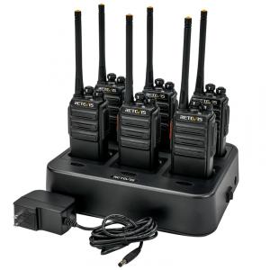 Rádio Comunicador Walkie Talkie Retevis H-777S de Longo Alcance, FRS, Rádio Bidirecional Portátil e Resistente, Mão Livre, Seguro