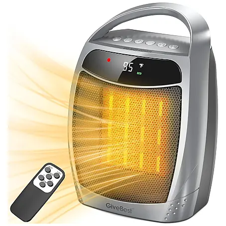 Aquecedor Portátil GiveBest 1500W: Controle