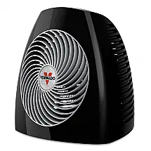 Aquecedor de Ambiente Vornado MVH Preto Circulação Vórtice 3 Níveis Termostato 7 Posições 120V