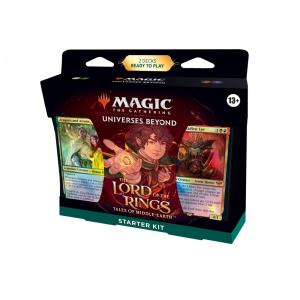 Magic The Gathering Kit Inicial O Senhor dos Anéis, 2 Decks Prontos, 2 Códigos Online, para 2 Jogadores Maiores de 13 Anos