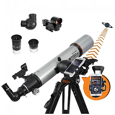 Telescópio Astronômico 26x66 Aplicativo StarSense
