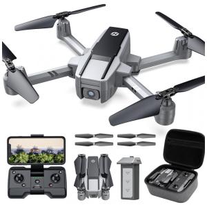 Drone e Acessórios para Adultos com Câmera 4K UHD, Design Dobrável, Retorno Automático de GPS, Função Seguir e Bolsa de Transporte
