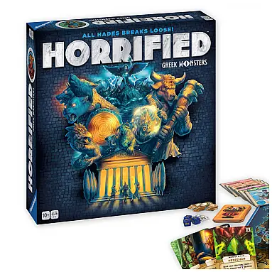 Ravensburger Horrified Greek Monsters: Jogo