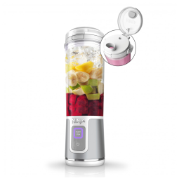 Liquidificador Portátil sem Fio 532 mL Ideal para Vitaminas, 151W, Ninja BC151WH, Branco