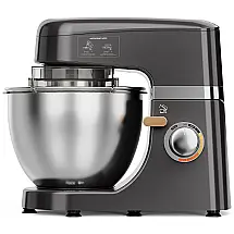 Batedeira Planetária Elétrica 5L com 9 Velocidades Aço Inoxidável 600W, 110v, OFFACY EF802, Cinza escuro