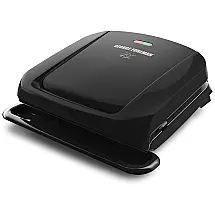 George Foreman GRP1060B Grill Elétrico 4 Porções Preto 110V - Prático e Compacto