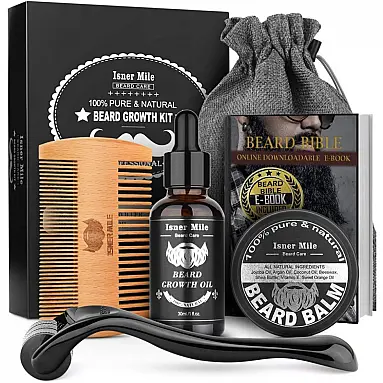 Kit para Barba Profissional Portátil