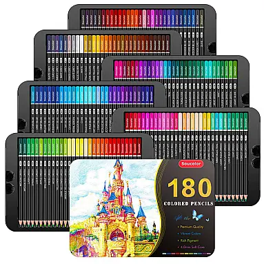 Kit Lápis de Cor Profissional