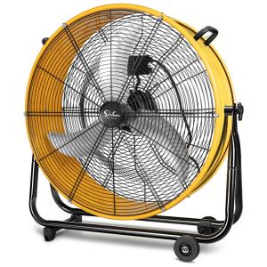 Ventilador Industrial, 3 Velocidades, CFM 4700, 110V 60W, SIMPLE DELUXE HIFANXDRUM24, Amarelo