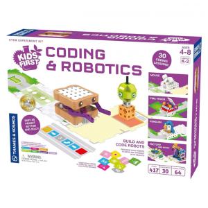 Kit de Robótica e Codificação para Crianças - Iniciação em Sequências, Laços e Funções - Sem App - Para Séries Iniciais,Thames & Kosmos