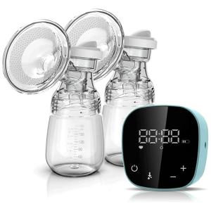 Thean Bomba Tira Leite Dupla Portátil com 4 Modos e 9 Níveis , Azul