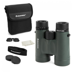 Binóculos 10x42 À prova d, Visão 90 Metros, CELESTRON 71333, Verde