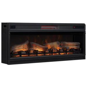 Lareira Elétrica de Embutir A44x108L cm com Efeito de Chama 3D, Configurações de Brilho e Velocidade Ajustáveis, 110V, ClassicFlame