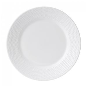 Prato para Jantar de 27 cm, Elegância e Praticidade em Sua Mesa com Formato Redondo e Material de Porcelana Premium, Wedgwood, Branco