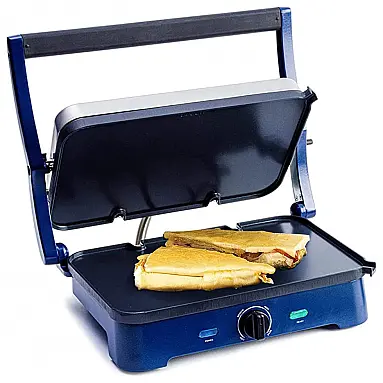 Grill Antiaderente com Temperatura Ajustável,