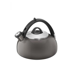 Chaleira de Chá 2L com Apito, Aço Inoxidável, CUISINART CTK EOS2GG, Cinza
