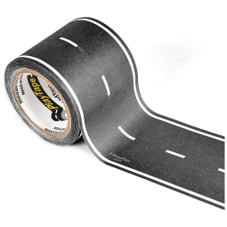 Fita Adesiva para Criar Estradas para Carros de Brinquedo 9.12m x 5 cm