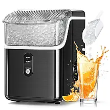 Antarctic Star Máquina de Gelo Automática Portátil até 11 kg de Gelo em 24h, 110V, Vermelha