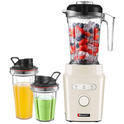 Liquidificador de Bancada 1.5L com 15 Velocidades, 1200W, 110v, HAUSWIRT HB12, Branco