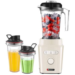 Liquidificador de Bancada 1.5L com 15 Velocidades, 1200W, 110v, HAUSWIRT HB12, Branco