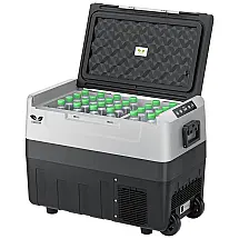 Mini Geladeira, Cooler Automotiva Elétrico Portátil 45L, 110v, F40C4TMP, Preto