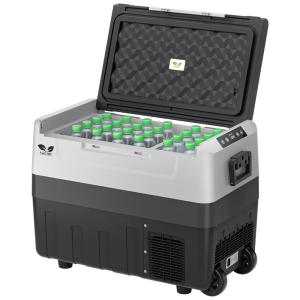 Mini Geladeira, Cooler Automotiva Elétrico Portátil 45L, 110v, F40C4TMP, Preto