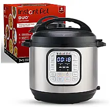 Panela de Pressão Elétrica Instantânea Instant Pot Duo 7 em 1, 8 Litros - Aço Inoxidável