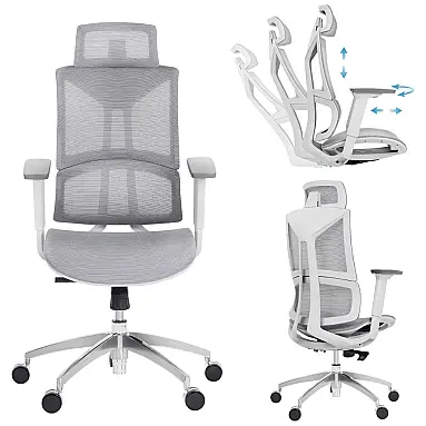 Cadeira de Escritório Ergonômica Giratória