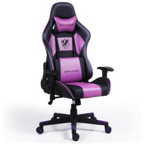 Nokaxus Cadeira Gamer Ergonômica Giratória Ajustável com Apoio para os Pés,
