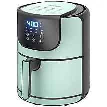VILIWIN Fritadeira Elétrica sem óleo Air Fryer 5L, Aço Inoxidável, 1400W, 110V, Prata