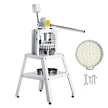 Divisor de Massa Manual VEVOR XZ-40 40 Porções Inox Cortador Comercial para Padaria