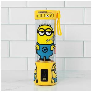 Liquidificador Portátil 400 mL Recarregável USB com Design Divertido dos Minions, 7V, Uncanny Brands, Amarelo