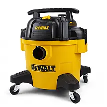 Aspirador de Pó Seco e Úmido 22L, 4.5CV de Potência com Extensores, 110v, DEWALT DXV06P, Amarelo