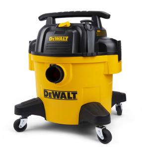Aspirador de Pó Seco e Úmido 22L, 4.5CV de Potência com Extensores, 110v, DEWALT DXV06P, Amarelo