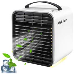 Climatizador de Ar, Individual, 3 Velocidades, 110v, MIKIKIN, Branco