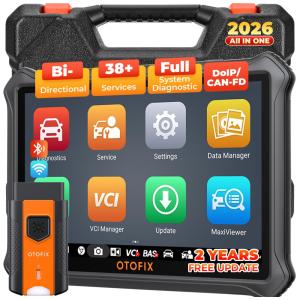OTOFIX D1 Lite: Scanner Automotivo Multissistema 2025 com BiDirecional, Atualizações, 38 Serviços de Reset, Teste Ativo