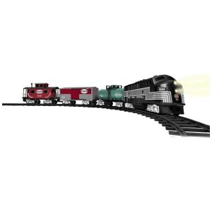 Lionel 711980 Conjunto de Trem Trenzinho Elétrico 24 Trilhos, Preto