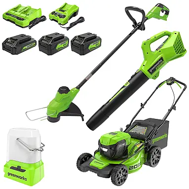 Combo sem fio Greenworks 48V