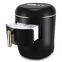 Máquina de Gelo até 14 kg em 24H Portátil, 150W, 110v, KUMIO, Preto