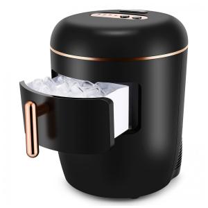 Máquina de Gelo até 14 kg em 24H Portátil, 150W, 110v, KUMIO, Preto