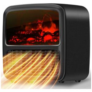 Aquecedor Elétrico Portátil de Cerâmica com Proteção Contra Superaquecimento, 1500W 110V, DALSUC, Preto