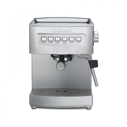 Cafeteira Elétrica Programável Expresso Programável, Aço Inox, 15 Bar, 110v, CUISINART EM 200NP1, Prateado