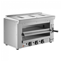 Salamandra Infravermelha Gás Natural Cooking Performance Group S-36-SB-N Escudo 91 cm 36.000 BTU