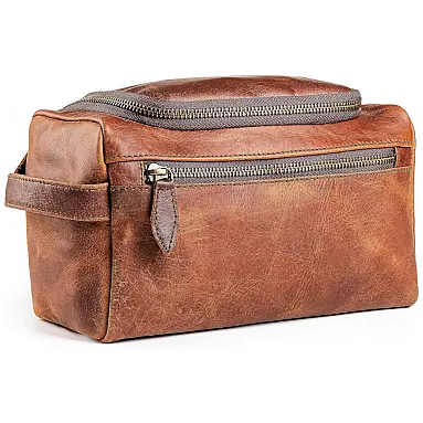 Necessaire Masculina de Couro 4L,