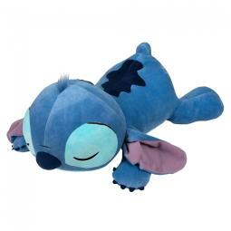 Pelúcia Stitch com Garras de Feltro e Orelhas Macias e Flexíveis para Crianças e Adultos, Disney, Azul