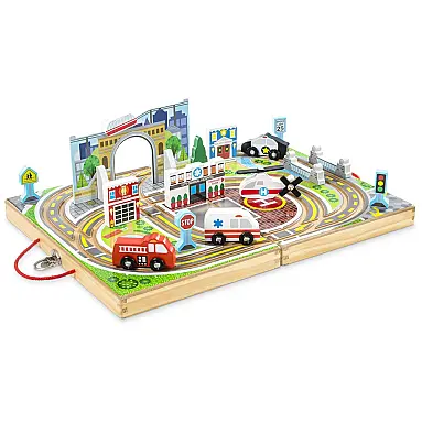 Maleta Interativa Infantil, Tema Cidade